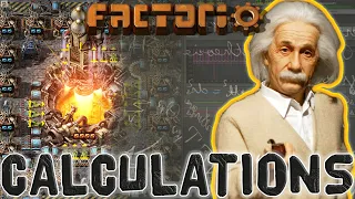 FACTORIO Calculations Ratios Tutorial