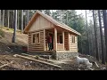 Download Lagu Man Built a Wooden House in the Forest in 90 Days