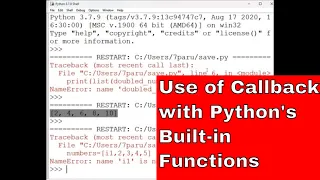 Python Tutorial Callbacks with Python s Built-in Functions