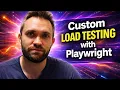 Custom Load Testing with Playwright No JMeter Needed Full Tutorial Alex The Beardo