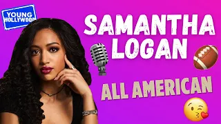 All American s Samantha Logan Reveals Dream Endgame For Olivia Talks Podcast