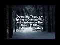 Operating Theatre – Spring Is Coming With A Strawberry In The Mouth (1986) (Updated Remaster)