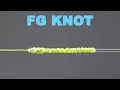 Download Lagu EASIEST Way to Tie the FG Knot (Strongest Braid to Leader Fishing Knot)