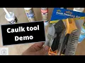 Homax Caulk tool demonstration Homax 5860-06