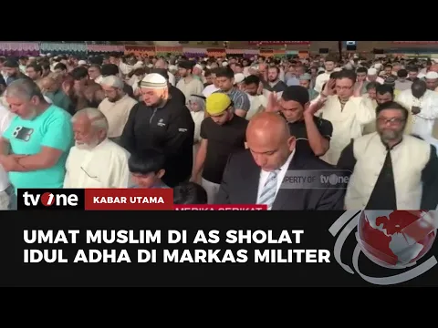 Sholat Idul Adha di Markas Militer AS