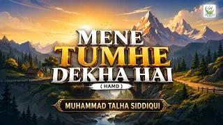 Mene Tumhe Dekha Hai | Muhammad Talha Siddiqui | Beautiful Kalam | Lyrical Video | Tauheed Islamic