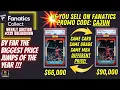 Fanatics Weekly Auction Breakdown - Top 50 Started at 20 000 This Week