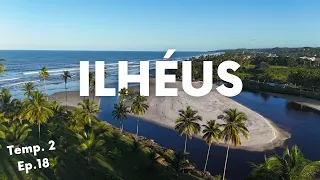 ILHÉUS - Bahia: ROTEIRO completo com DICAS de passeios, FAZENDA DE CACAU, praias e onde se HOSPEDAR