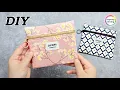 Lagu [DIY] Hoe maak je een ritsvakje / Eenvoudige cosmetische tas 🌸 ospring_sewing