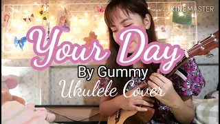 Download YOUR DAY - Gummy (Romantic Doctor 2 OST) | Ukulele Cover  with lyrics \u0026 chords MP3