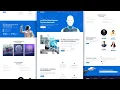 Free Artificial Intelligence website template how to make AI website using html css js rjksharma
