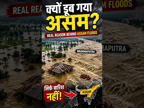 क्यों डूब गया असम? | Real Reason behind Assam Floods