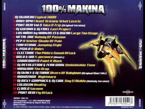 100% MAKINA FULL ALBUM HD [TECHNO HAPPY HARDCORE HARD TRANCE]