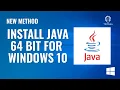 How to install java 64 bit for windows 10 in 2025 New Method Easy Quick