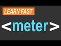 HTML meter Tag Tutorial Easy Guide for Beginners