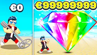 J'ai dépensé 100 000 € dans Roblox Desert Detector pour TROUVER L'OBJET LE PLUS CHER DU MONDE...