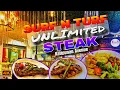 Unlimited Steak Golden Seafood Steakhouse in Quezon City 4K Food Walk Tour