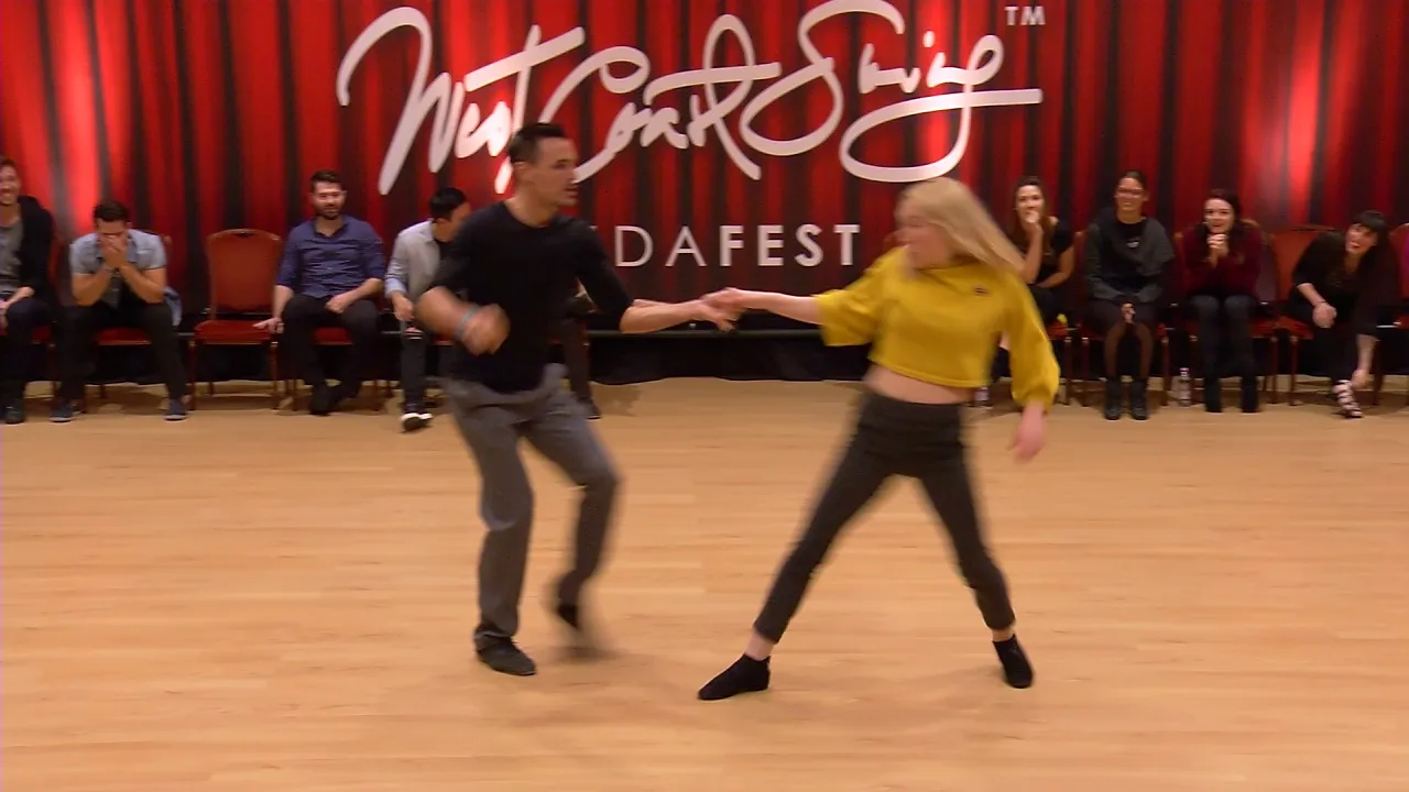 Glenn Ball & Victoria Henk - Invitational Jack&Jill - Budafest 2019