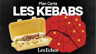 Ce que la carte des kebabs révèle de Paris