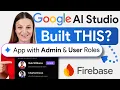 Google AI Studio Now Builds Roles Permissions Firebase Firestore Setup