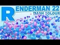 Renderman 22 MASH Colour Tutorial