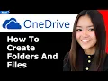 How to Create Folders and Files in Microsoft Onedrive 2025 - Full Guide