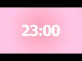 23 Minute Timer No Music 23 Minute Aesthetic Countdown Timer 23 Minute With Alarm
