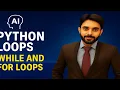 Lec-2 5 Python Loops in For Loop While Loop Nested Loop Explained with Examples