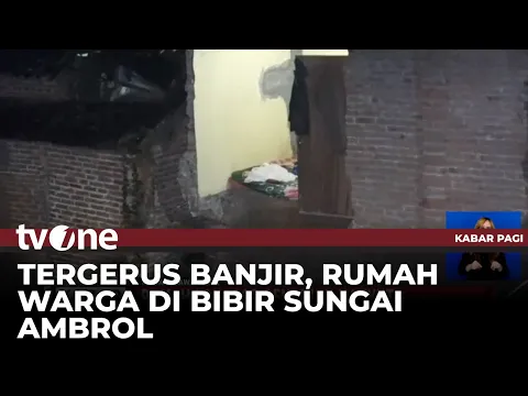 Rumah Tiba-tiba Longsor, Warga Hanyut ke Sungai saat Melakukan salat Magrib
