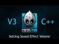 Cocos2d-x v3 C Tutorial 29 - Setting Sound Effect Volume