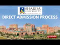 Direct Admission Process in Sharda University Greater Noida