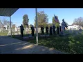 Military funeral honors for WWII veteran and Thomas Wolfe scholar Aldo P Magi Sandusky Ohio