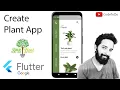 Create Plant App - Flutter UI
