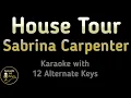 Download Lagu Sabrina Carpenter - House Tour Karaoke Instrumental Lower Higher Male \u0026 Original Key