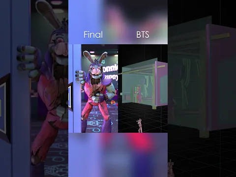 The Door Closed Challenge… Glamrock Bonnie Changed (BTS)