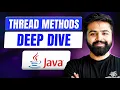 Thread Methods sleep join yield interrupt isAlive priority more Java Full Course