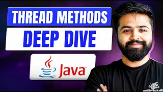 Thread Methods sleep join yield interrupt isAlive priority more Java Full Course