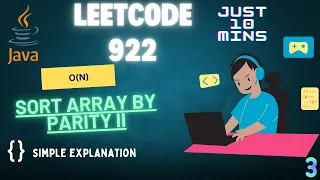Java Solution 922 Sort Array By Parity II Two Pointer Easy O n DSA Sheet by LearnYard