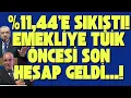 Lagu %11,44'E SIKIŞTI: ŞİMŞEK'İN EMEKLİYE VERDİĞİ RAKAMIN SEBEBİ BUYMUŞ! TÜİK'TEN ÖNCE ŞOK VERİ...
