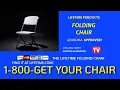 Lifetime Folding Chair Infomercial All-New Super Comfort Lifetime Tables and Chairs