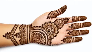 Teej special easy mehndi design | simple mehandi design | mehandi | mehendi | mehndi designs | henna