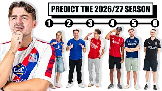 20 Premier League Fans PREDICT The Season
