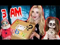 DO NOT BUY OPEN A HAUNTED MYSTERY BOX FROM EBAY AT 3AM CURSED