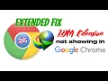 IDM Extension Not Showing In Chrome - Extended Fix