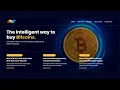 HTML CSS website design for crypto currency concept
