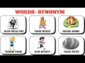 50 Must-Know Synonyms for Kids Easy Fun Learning Synonym Words