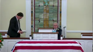 Funeral Service For Clarence Bowman