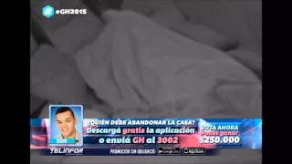 marian farjat y brian lanzelotta en la casa de gh 2015