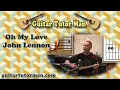 Download Lagu Oh My Love - John Lennon - Acoustic Guitar Lesson