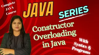 Constructor Overloading in Java JAVA Full course Lecture 29 Padho Engineering